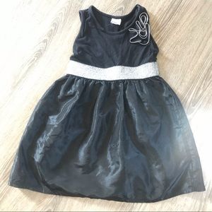 Disney brand black dress children’s medium